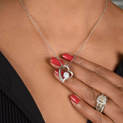Gift for Mom from Son — “Without You There's No Me” Necklace