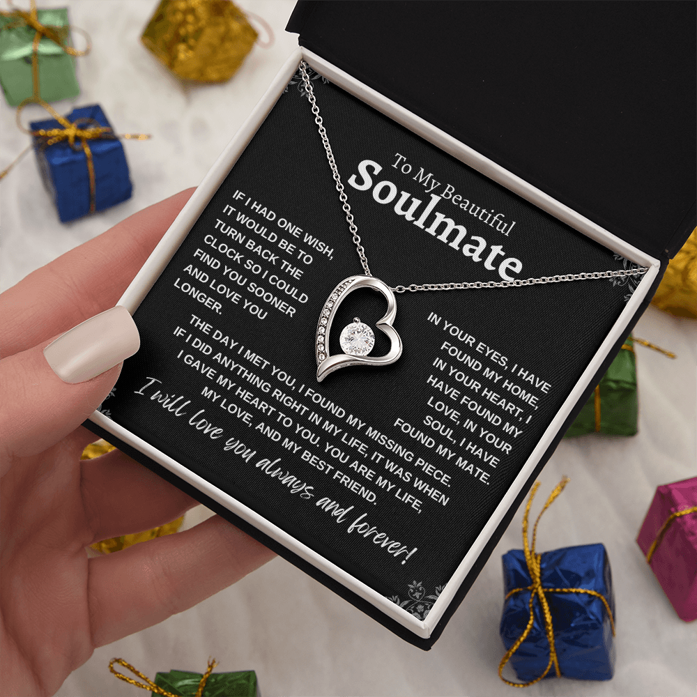 Para Mi Hermosa Alma Gemela | Collar Amor Eterno
