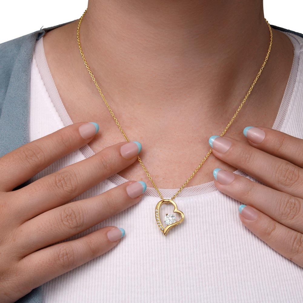 Dad to Daughter: You'll Never Face Life Alone Necklace