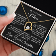 To My Mom — “Without You There's No Me” Necklace Gift From Daughter