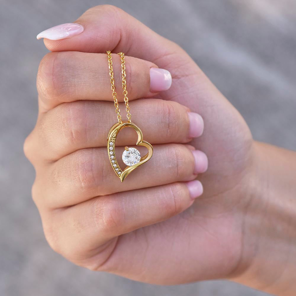 Mother's Day Gift for Mom from Son — “Without You There's No Me” Necklace