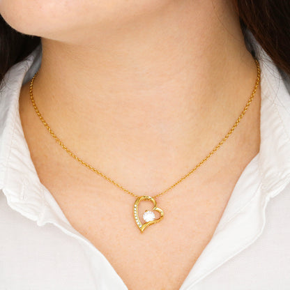 To My Mom — “Without You There's No Me” Necklace Gift From Son