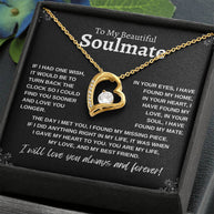 Para Mi Hermosa Alma Gemela | Collar Amor Eterno