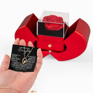 Set de regalo de collar para hija, 