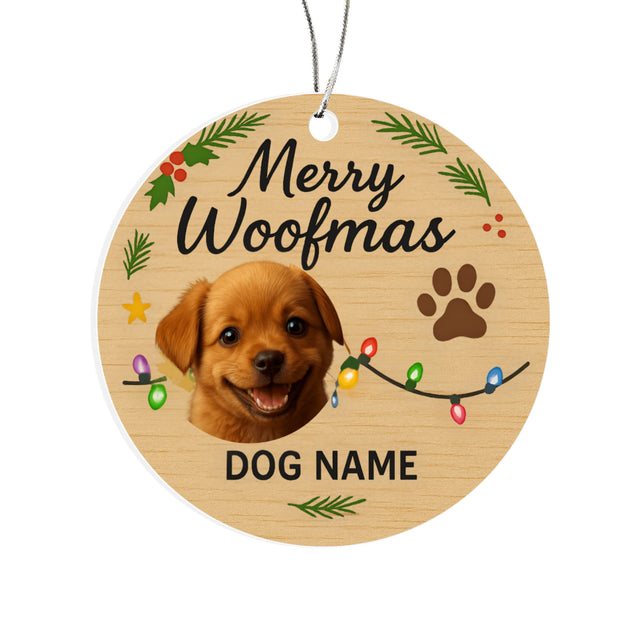 Personalized Pet Christmas Ornament