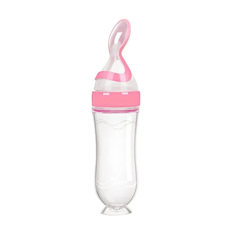 Silicone Baby Rice Cereal Squeeze Bottle