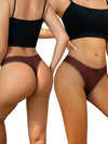 Cotton Lace Thong Set