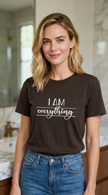 I Have Everything I Need T-Shirt | Matching Couple Shirts | Minimalist Self-Love Tee | I Am Everything Pair Shirt | Gift for Him or Her