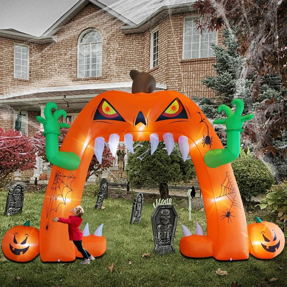 Arco de Calabazas Brillantes