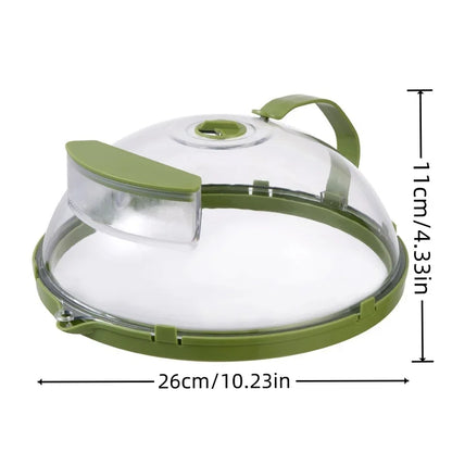 Clear Microwave Food Guard