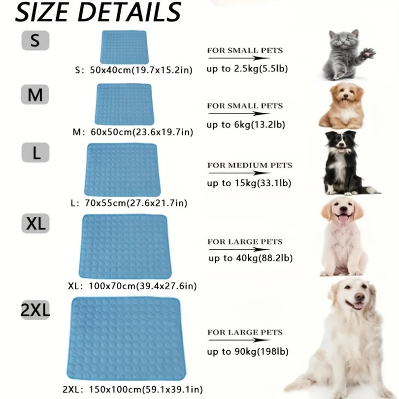 Chill Zone Pet Cooling Mat