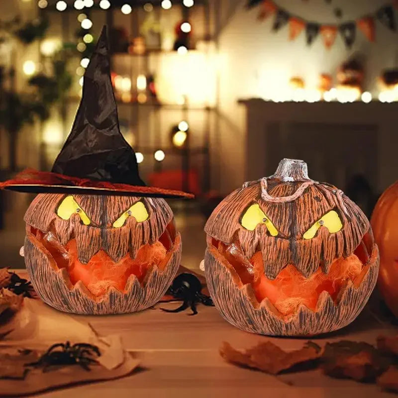 Linterna de calabaza brillante
