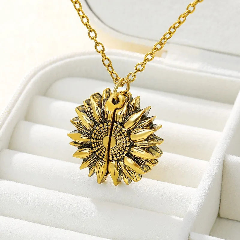 Radiant Sunflower Pendant