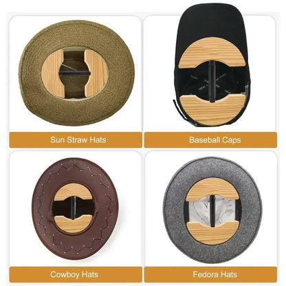 Classic Wooden Hat Stretcher Rack