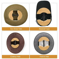 Clásico estirador de sombreros de madera
