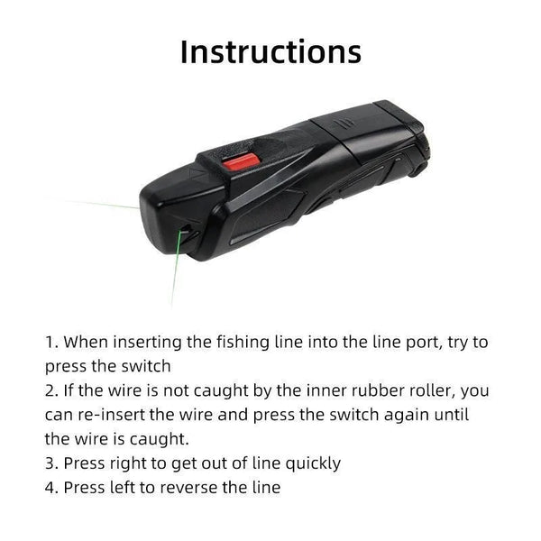 Compact QuickLine Fishing Line Stripper
