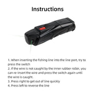 Decantador compacto QuickLine para sedales de pesca