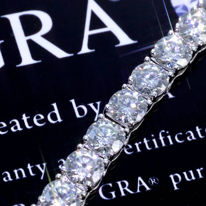 Sparkling Moissanite Glam Chain