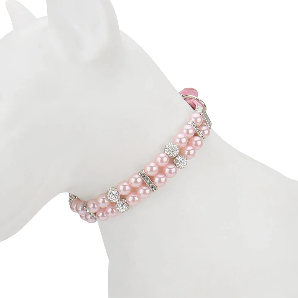 Chic Pearl Collar for Pets