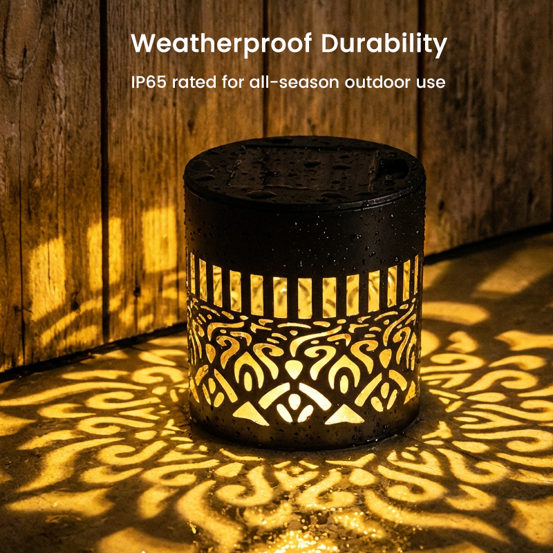 Solar Mandala Night Light