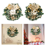 Evergreen Front Door Holiday Wreath