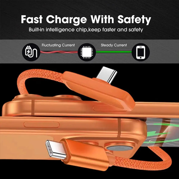 Right-Angle FastCharge Cable
