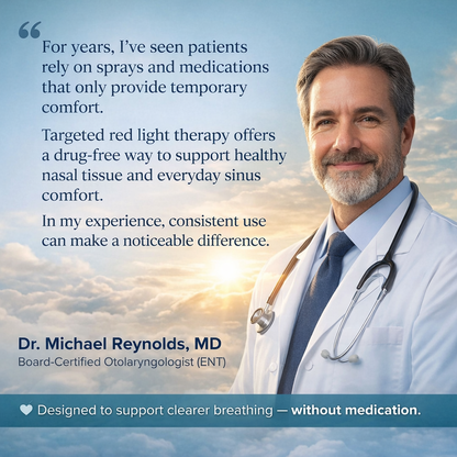 BreatheRight Red Light Nasal Care