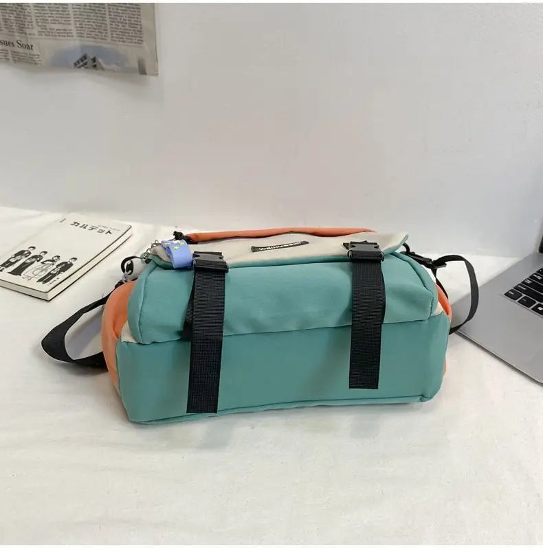 Stylish Nylon Crossbody Satchel