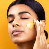Mascarilla facial de cúrcuma y vitamina C