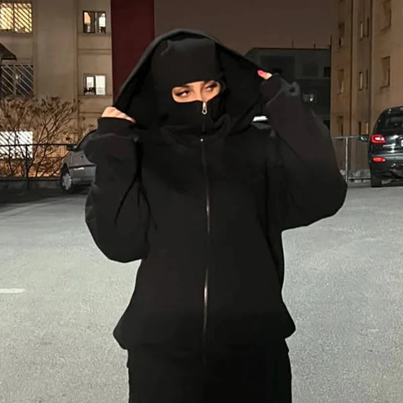 Sudadera gótica acogedora
