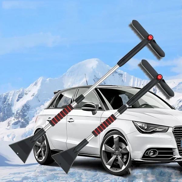 QuickGrip Extendable Snow Shovel Brush