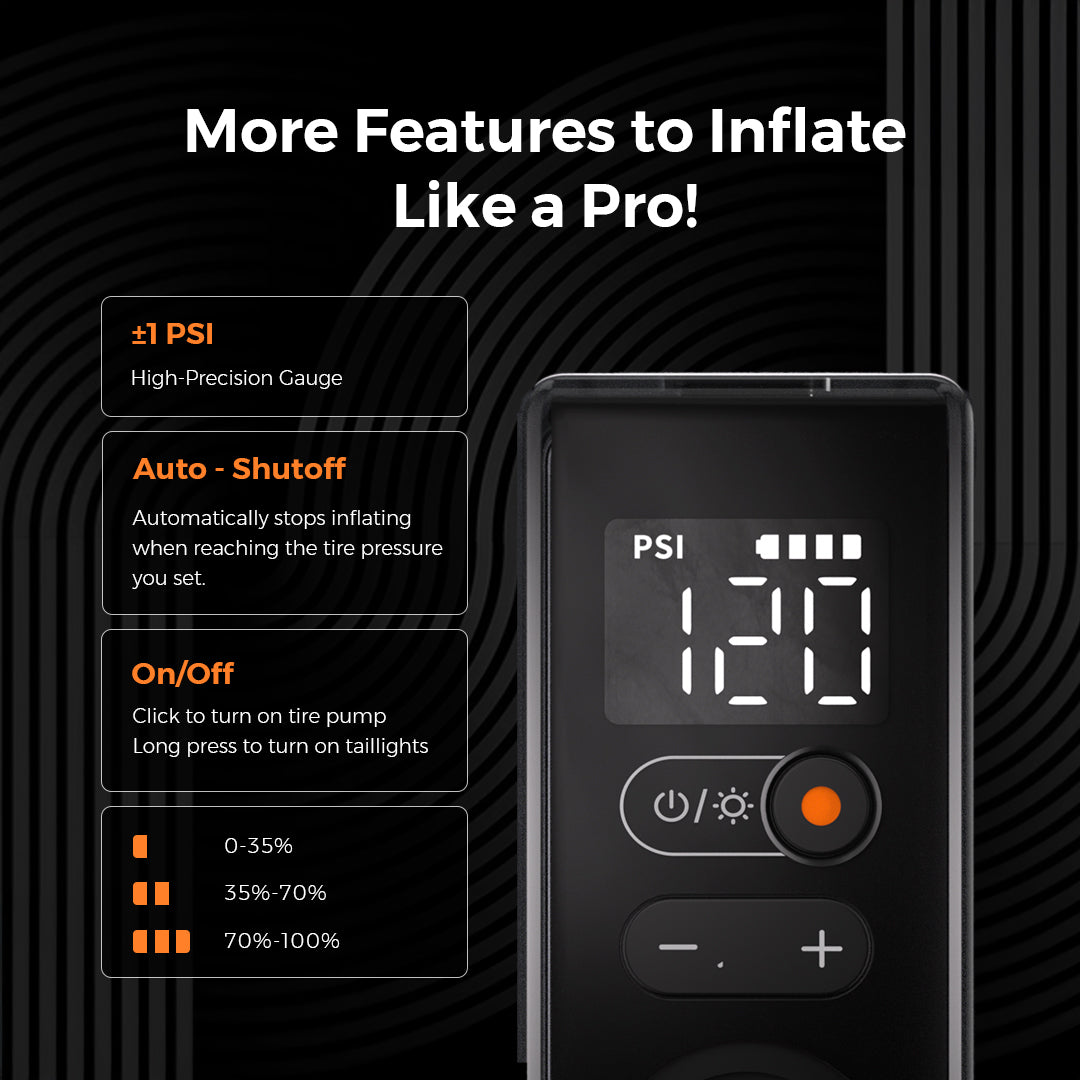 Pocket Power Tire Pump