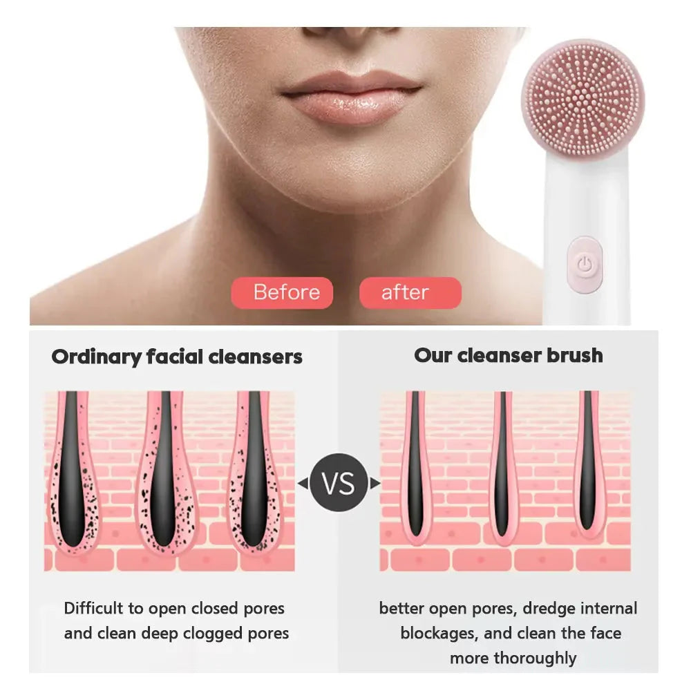 Cepillo Facial VibrantGlow