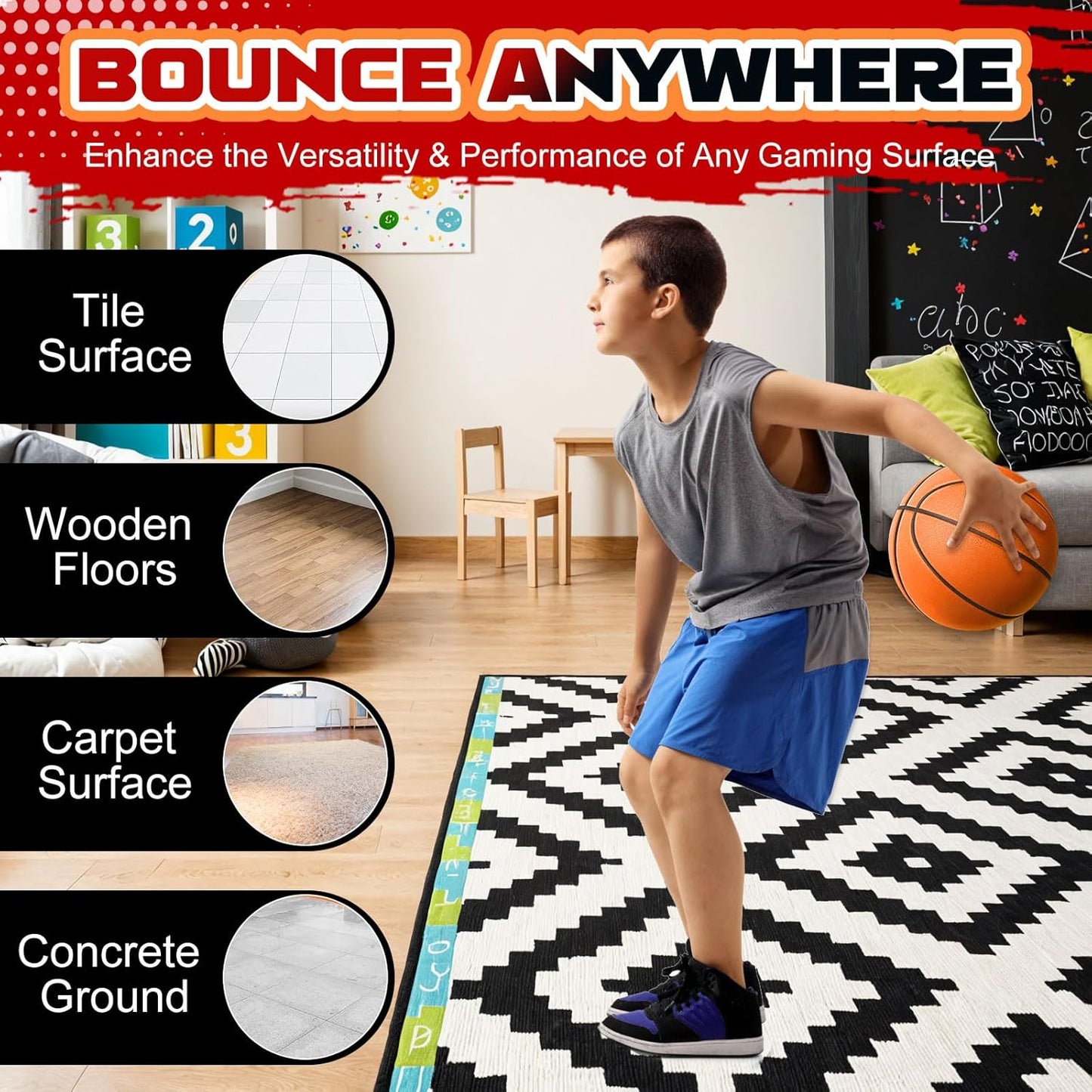 HushHoop™ – The Silent Indoor Basketball