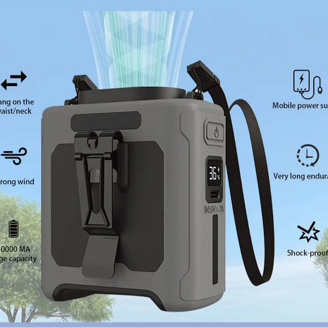 Ventilador de cintura Breeze Buddy