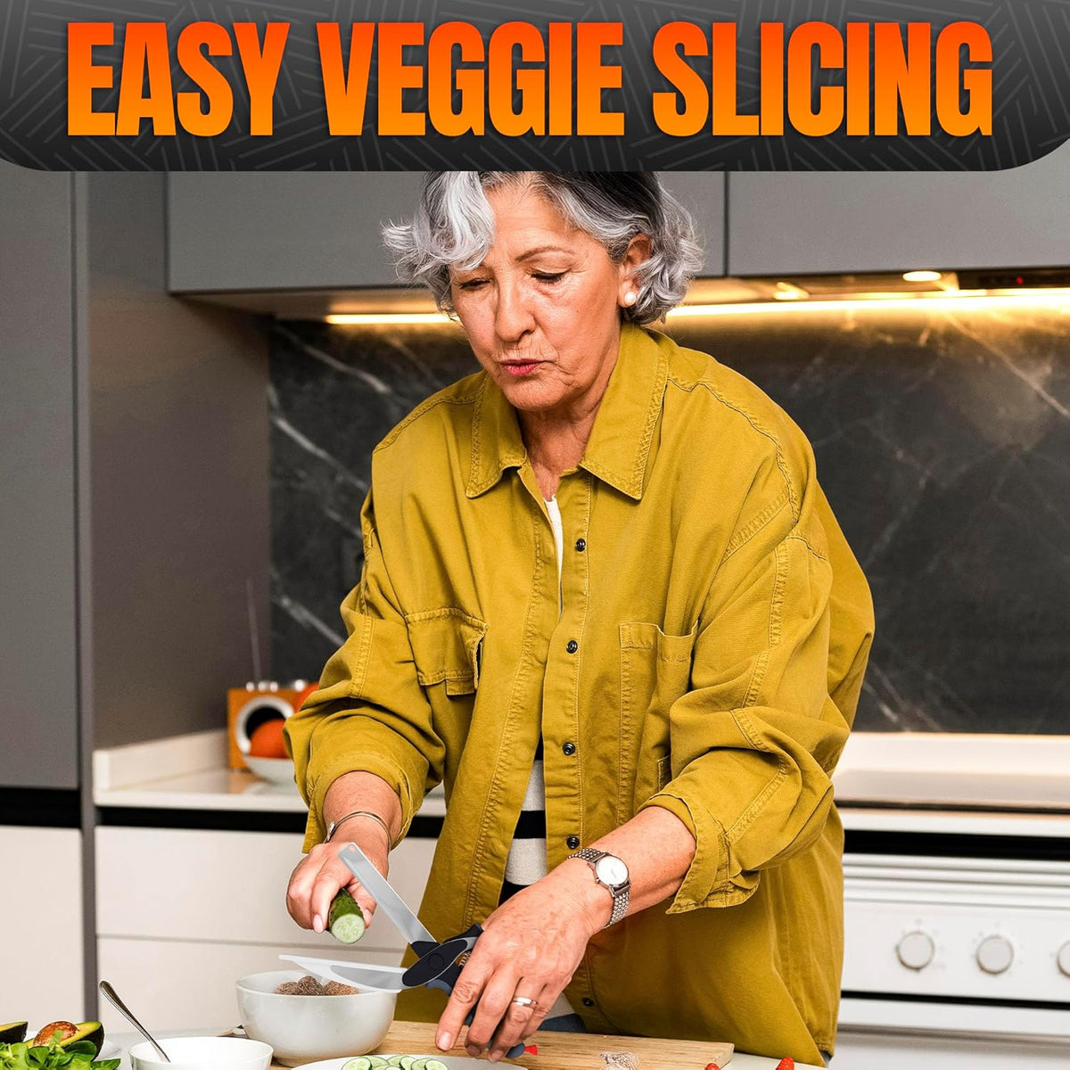Tabla de cortar con tijeras Pro Kitchen