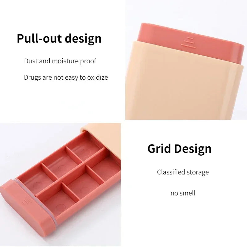 Mini Travel Pill Organizer