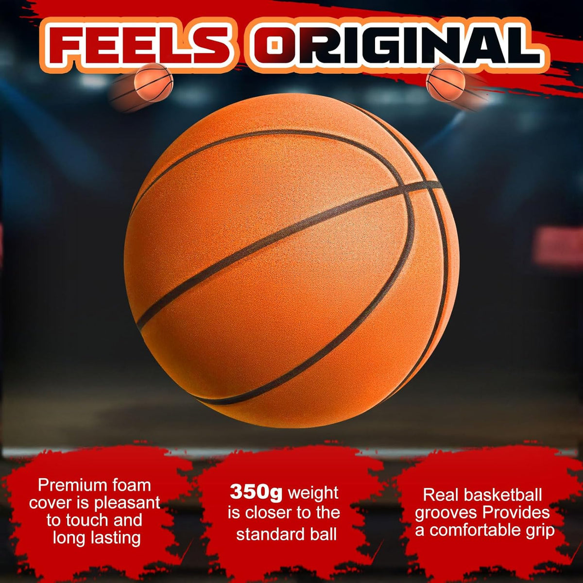 HushHoop™ – The Silent Indoor Basketball