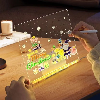 GlowWrite Acrylic LED Message Board