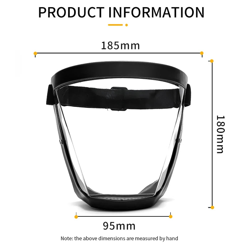 Protector facial completo ClearGuard