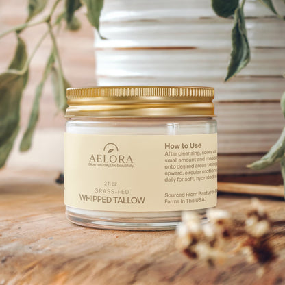 AELORA Grass-Fed Whipped Tallow Balm