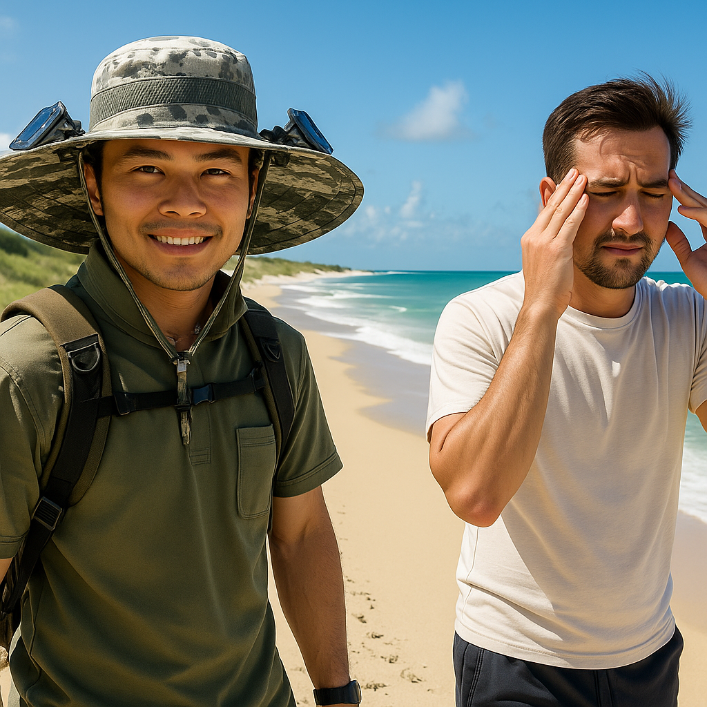 Solar Fan Breeze Hat