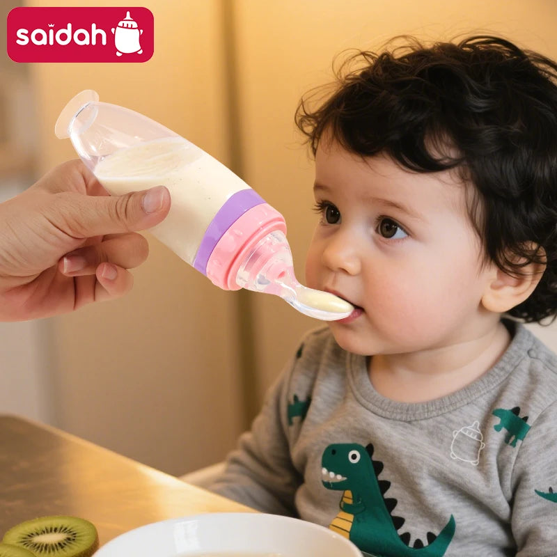 Silicone Baby Squeeze Feeder