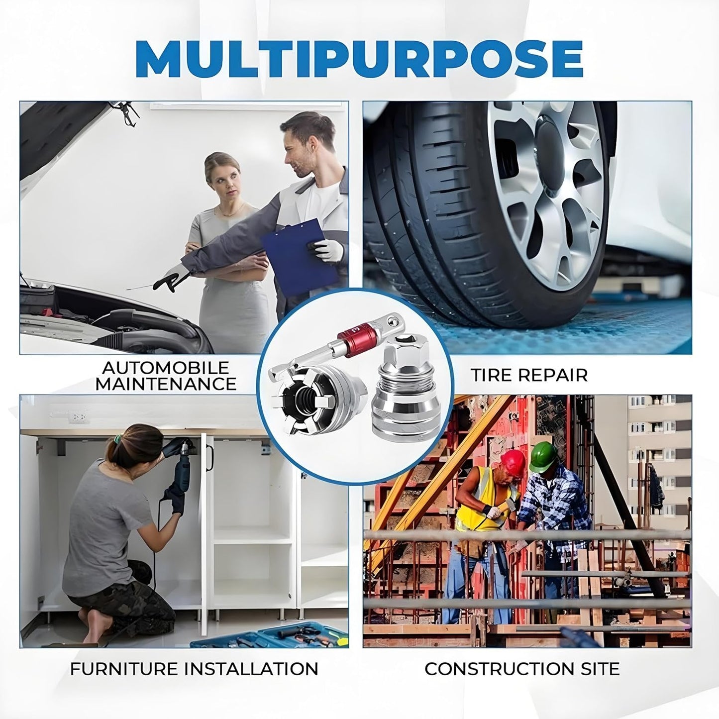 Universal Grip Socket Tool