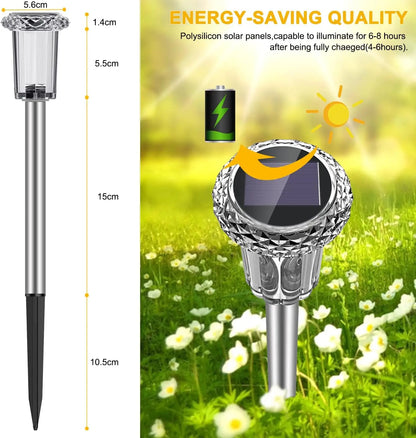 Stainless Steel Solar Garden Light