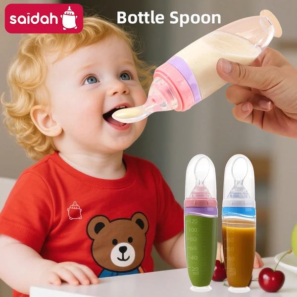 Silicone Baby Squeeze Feeder