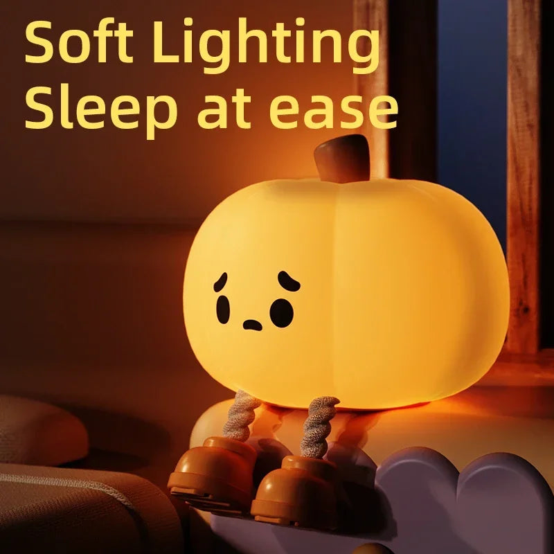 Cozy Pumpkin Night Light