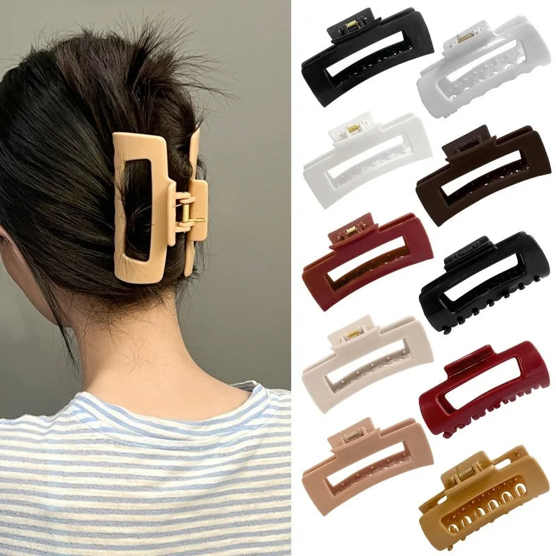 Chic Silicone Shark Hair Clip