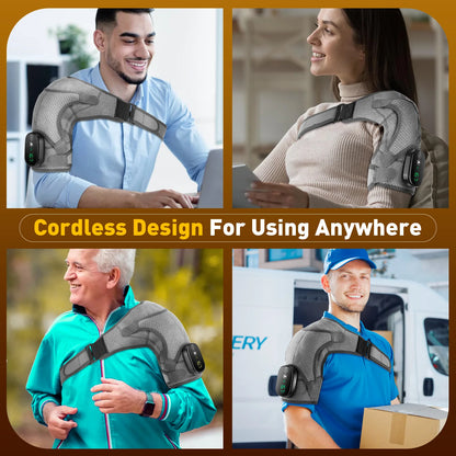 3-in-1 Heat + Massage Relief for Shoulders, Knees, and Elbows