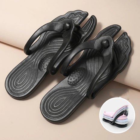 Sandalias deslizantes de viaje plegables